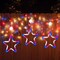 4th of July Light Decorations Patriotic Red White and Blue Neon Sign